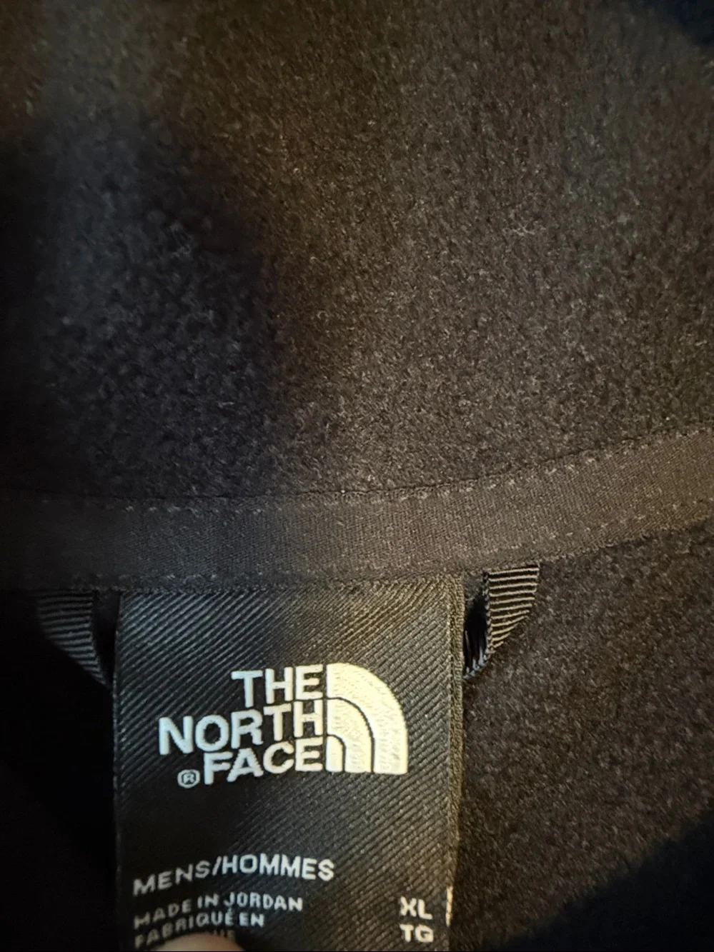 The North Face Men's Black Pullover Hoodie with Tonal Logo